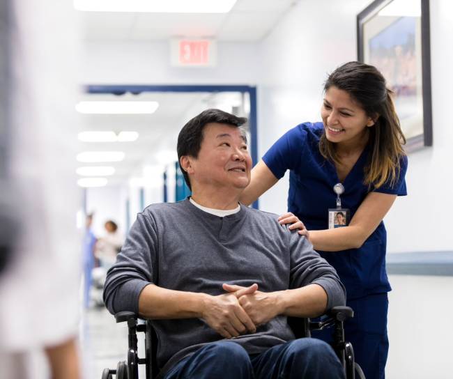 men in Wheel chair