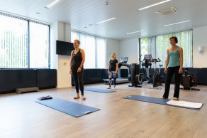 Our employees excercise