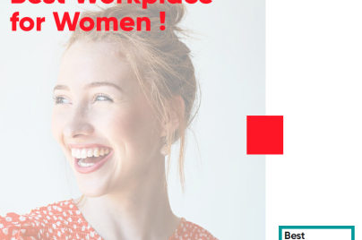 Visuel Fiers d'être Best workplace for women 2023